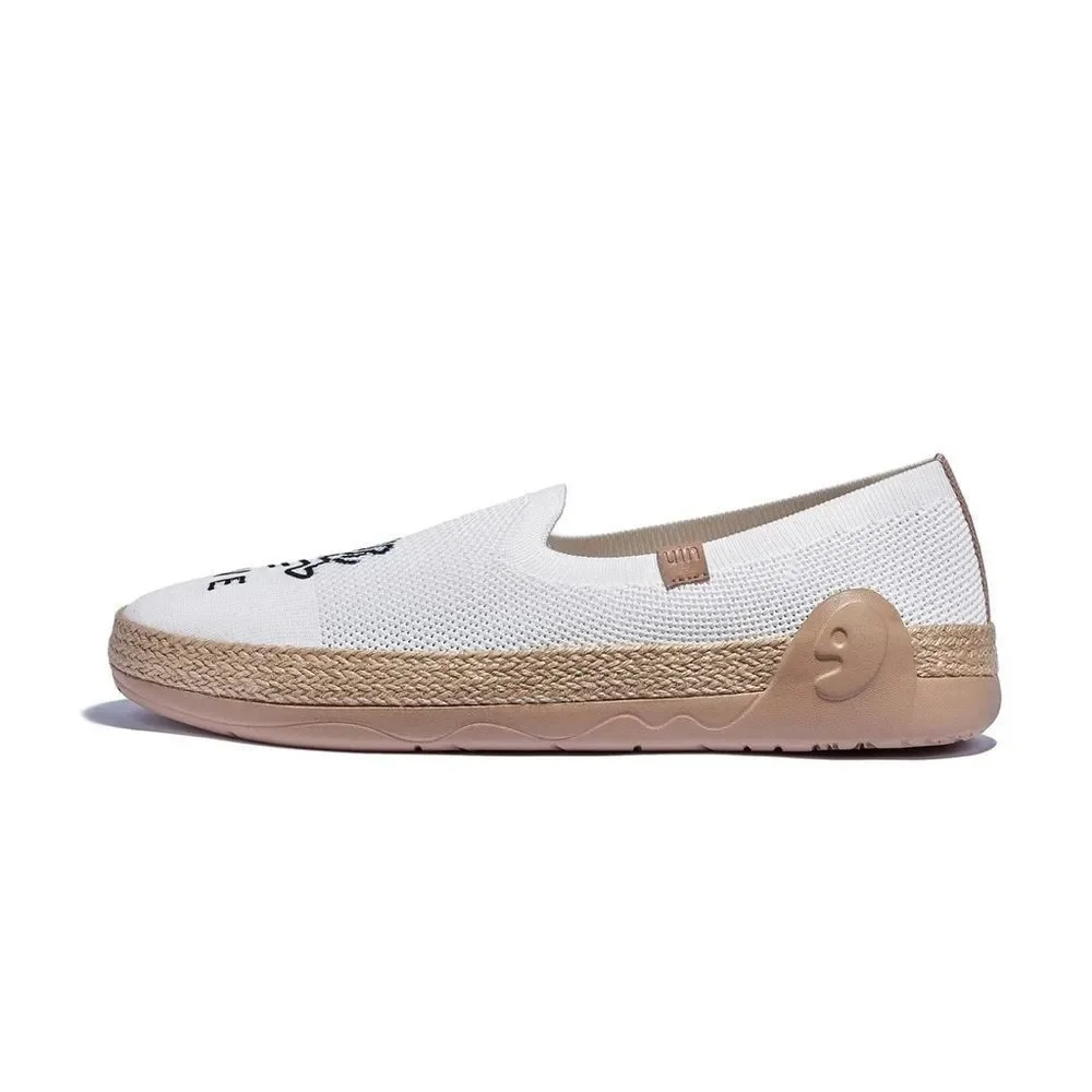 UIN Women's Espadrilles Knitted Casual Shoes Marbella II (True Love 3)